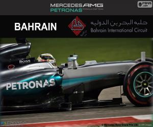 yapboz Hamilton Bahreyn Grand Prix 2016